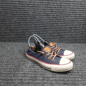 Converse Shoes Womens 6.5 Blue Chuck Taylor All StarT Shoreline Slip On Sneakers